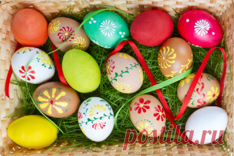 Почему красят яйца на Пасху
