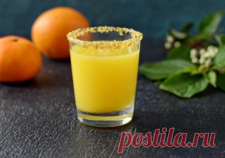 ​Напиток из апельсиновых корок