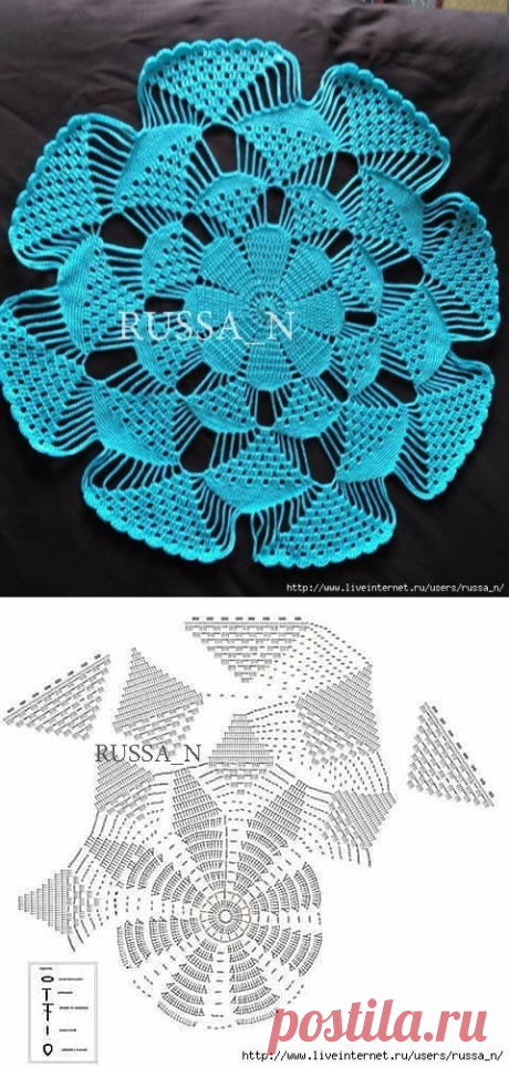 САЛФЕТКА - НЕОБЫЧНЫЙ ЦВЕТОК