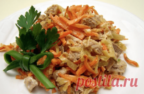 Cамые вкусные салаты с курицей