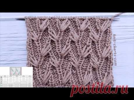 Fancy Stitch Knitting Pattern | Fantasiemuster stricken | Punto fantasia ai ferri | Punto fantasía