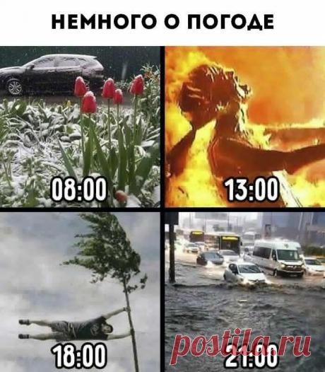 Сегодня в Сыктывкаре.Вот такой у нас климат ...