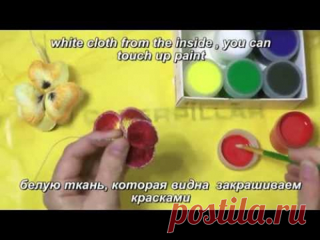 ОБЪЕМНАЯ ВЫШИВКА ГЛАДЬЮ (заменитель флизелина)\ STUMPWORK