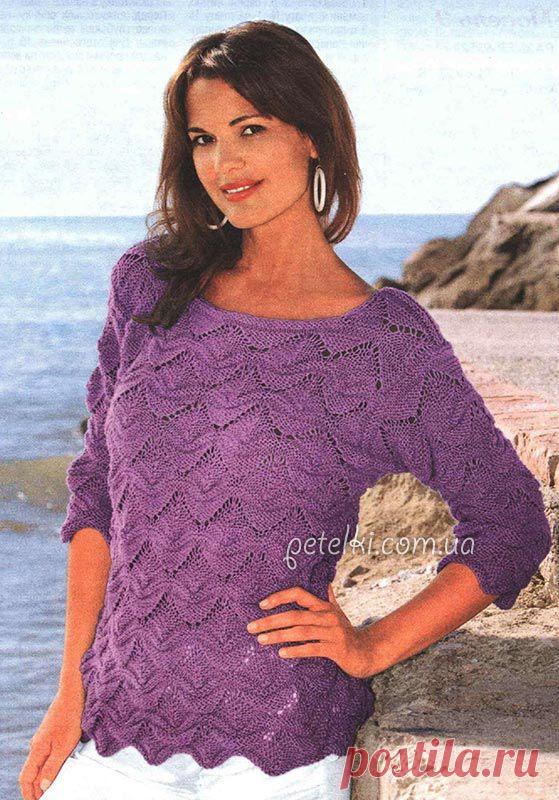 Теплые свитера и пуловеры со схемами » Страница 3