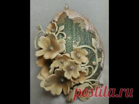 Decoupage Easter Egg - Decoupage su uova di Pasqua