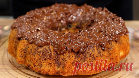 Мраморный кекс «8 ложек» готовится так легко, что хочется печь каждый день | Евгения Полевская | Это просто | Дзен