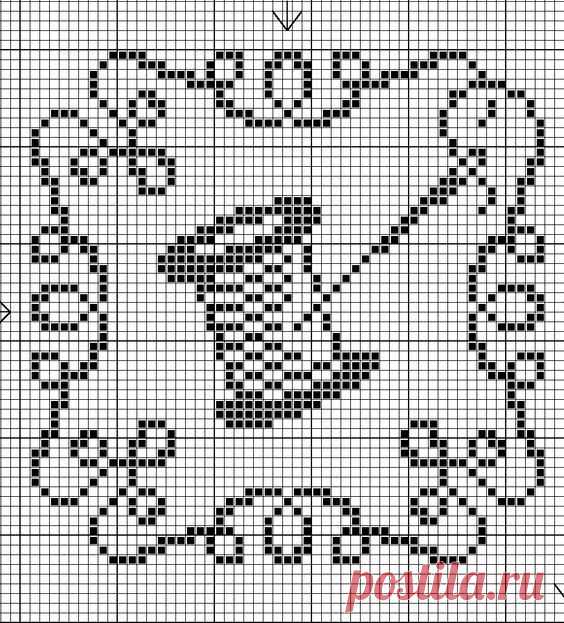 Пин на доске Biscornu cross stitch