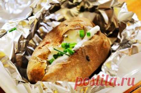 Невероятно вкусный печеный картофель с чесночно-луковым маслом - Узнал сам расскажи другому все самое интересное - медиаплатформа МирТесен