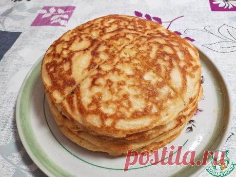 Дрожжевые блины на молоке Кулинарный рецепт