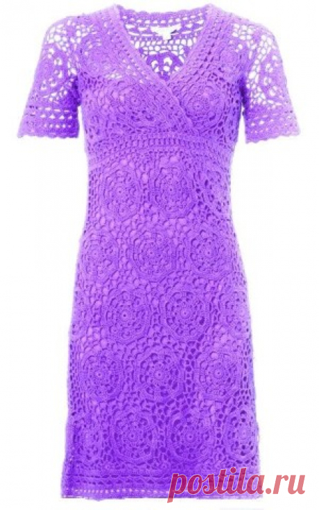 Коллекция красивых платьев крючком - САМОБРАНОЧКА рукодельницам, мастерицам