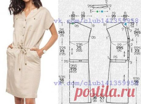 ФАСОНЫ ЛЕТНИХ ПЛАТЬЕВ И САРАФАНОВ+ВЫКРОЙКИ. – В РИТМІ ЖИТТЯ