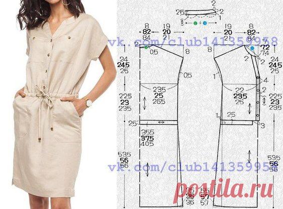 ФАСОНЫ ЛЕТНИХ ПЛАТЬЕВ И САРАФАНОВ+ВЫКРОЙКИ. – В РИТМІ ЖИТТЯ