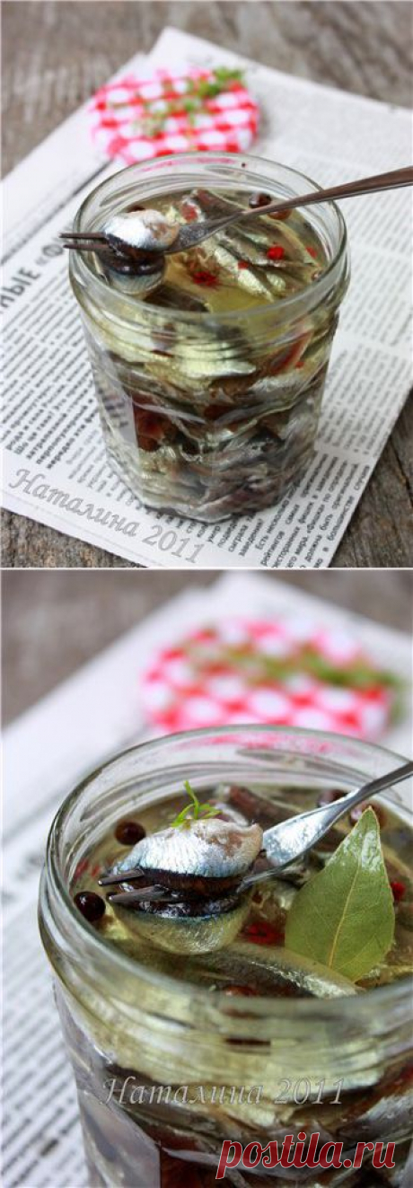 Анчоусы из хамсы в домашних условиях.