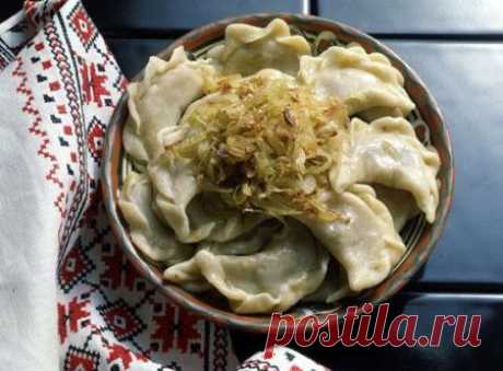 Вареники с капустой.
