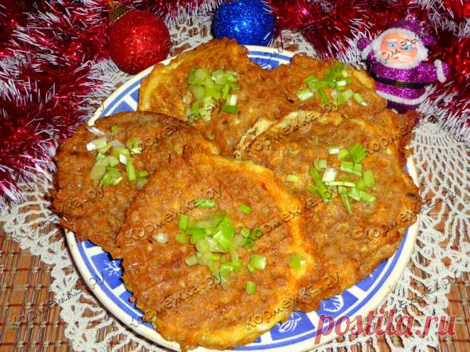 Вафли с мясом в кляре - Кормежка.ру