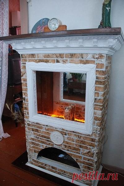 ПРЕВРАЩЕНИЕ СТАРОГО СЕРВАНТА В ФАЛЬШ-КАМИН 

























