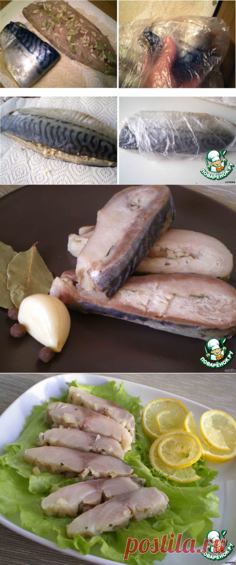 Спецпосол из скумбрии: сухая засолка с заморозкой!..