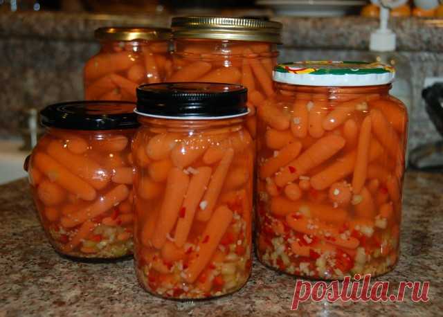 Острая маринованная закусочная морковка - Записки кулинарного маньяка