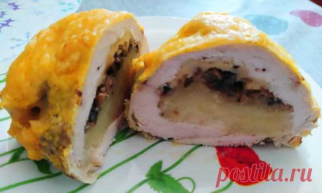 Кладу мясо в кружку, вкусную начинку и запекаю. Рецепт куриных "бомбочек" | Домсоветы | Яндекс Дзен