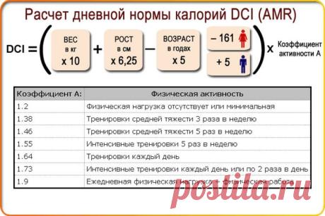Сколько калорий употреблять в день чтобы похудеть женщине