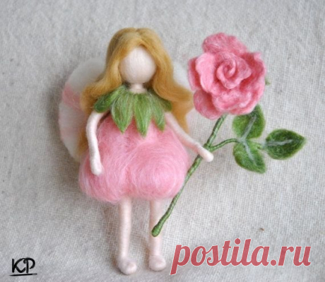 Волшебные феи из шерсти 💖 / Рукоделие