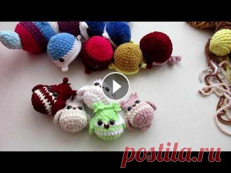 Мои вязальные дела_19. Игрушки из остатков плюшевой пряжи По вопросам обращаться ВК Группа ВК Instagram Котик Китенок Совенок...