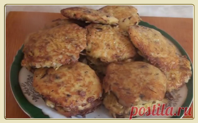 Драники с грибами - вкуснее просто не бывает - Пошаговый рецепт