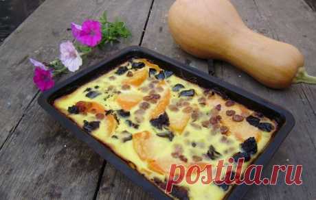 Запеканки из тыквы