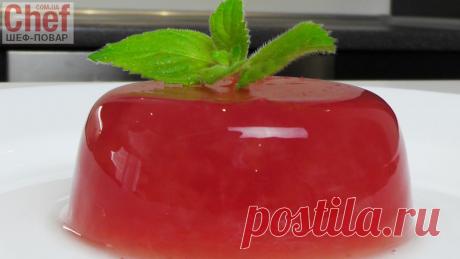 Земляничное желе / Десерт / Рецепты / Шеф-повар – простые и вкусные кулинарные рецепты, фото-рецепты, видео-рецепты
