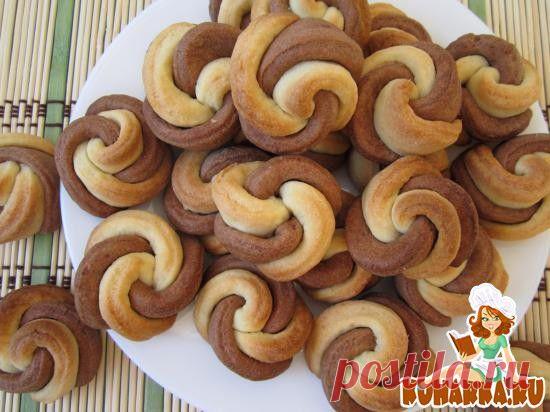 Рецепт: Печенье «Цветочки»