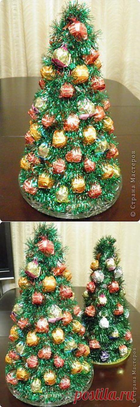 Ёлочка из конфет