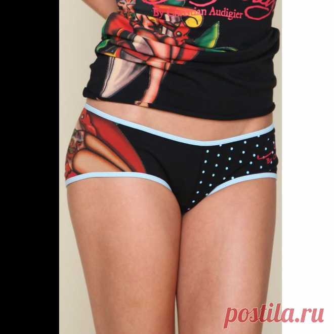 Трусики черные с принтом Ed Hardy в Интернет-магазине Оденься.ру. Описание и отзывы. Цена со скидкой: 900p.