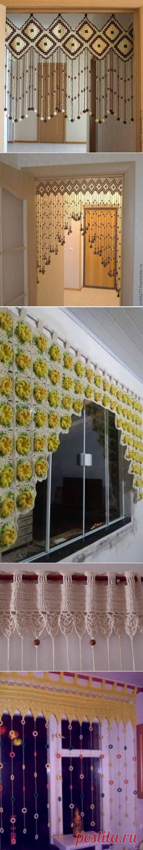 Diário de Uma Quase Favelada: Cortinas de Croche