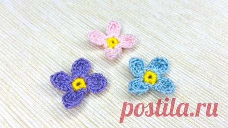 Вязаный крючком цветок сирени. Мастер-класс с фото. | Повязули. Вязание крючком и вязание С2С. | Яндекс Дзен