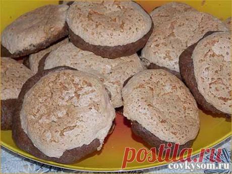 Шоколадное печенье с безе - covkysom.ru