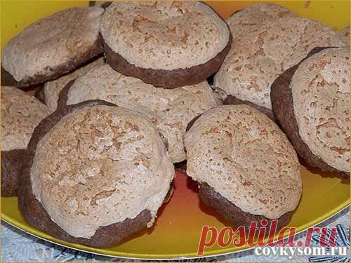 Шоколадное печенье с безе - covkysom.ru