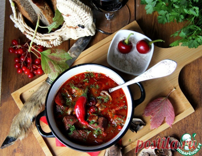 Охотничий суп – кулинарный рецепт