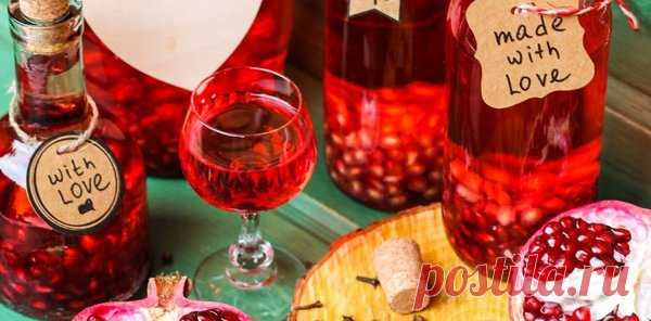 Гранатовая настойка и гранатовый ликер на водке | Prime Drink алкогольные напитки | Яндекс Дзен