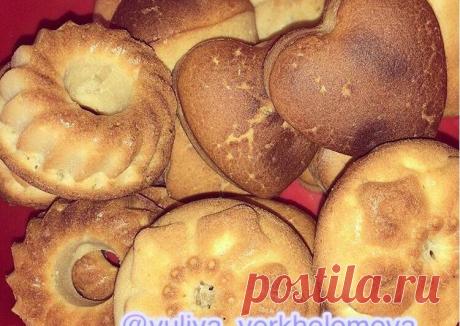 Очень простые и вкусные кексики Автор рецепта Юлия Верхоломова (Ефремова) - Cookpad