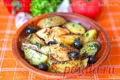 Курица, жаренная с картофелем – рецепт приготовления с фото от Kulina.Ru