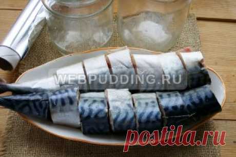 Скумбрия в банке, запеченная в духовке, попробуйте это объедение
