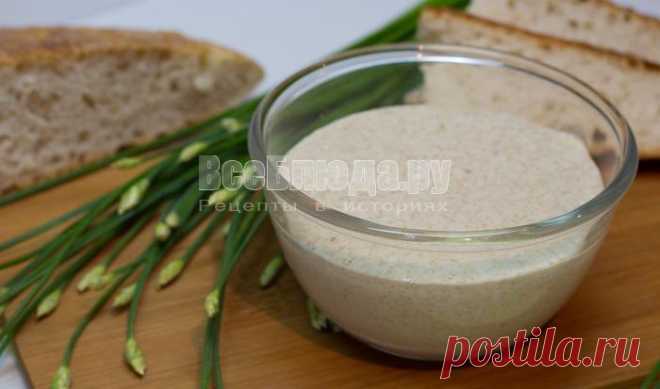Вечная закваска для хлеба и выпечки без дрожжей