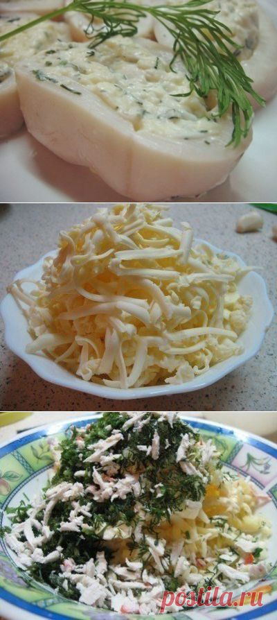 Фаршированные кальмары | Банк кулинарных рецептов