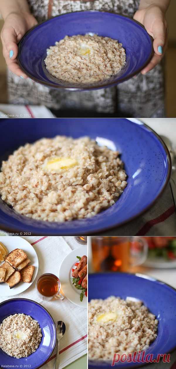 Каша Гречневая. Отличный и полезный рецепт каши с молоком.