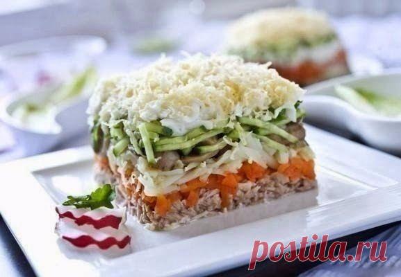 Салат "Лисья шуба" | Хозяин и Хозяюшка