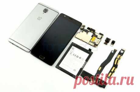 OnePlus 3 отличился хорошей ремонтопригодностью / Интересное в IT
