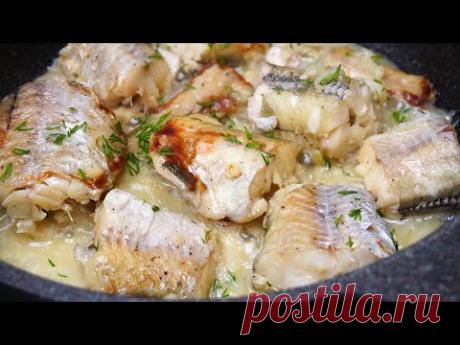 Когда Лень стоять у плиты и отмывать брызги, Жарю Рыбу так! Очень сочно и вкусно!