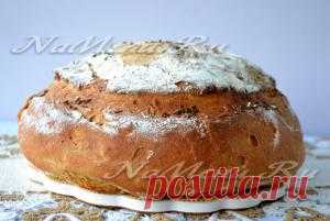 Ржаной хлеб с орехами на кефире