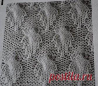 А вот ещё красивые узорчики спицами...