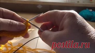 Тапочки "Пятилистник" связанные спицами